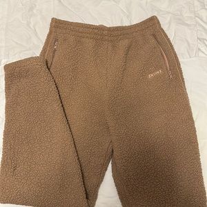 Skims teddy joggers